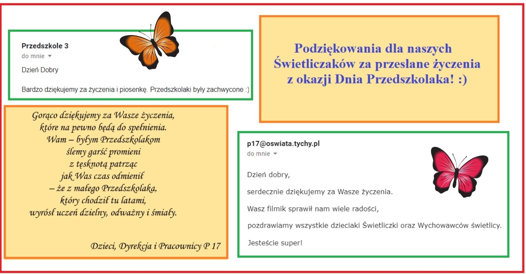 podziekowania